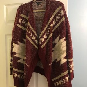 BCBGMAXARIA Red Sweater L